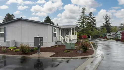 Exterior of home